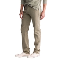 Buffalo Men's Straight Six Denim Knit Jeans Front_Angled_Left