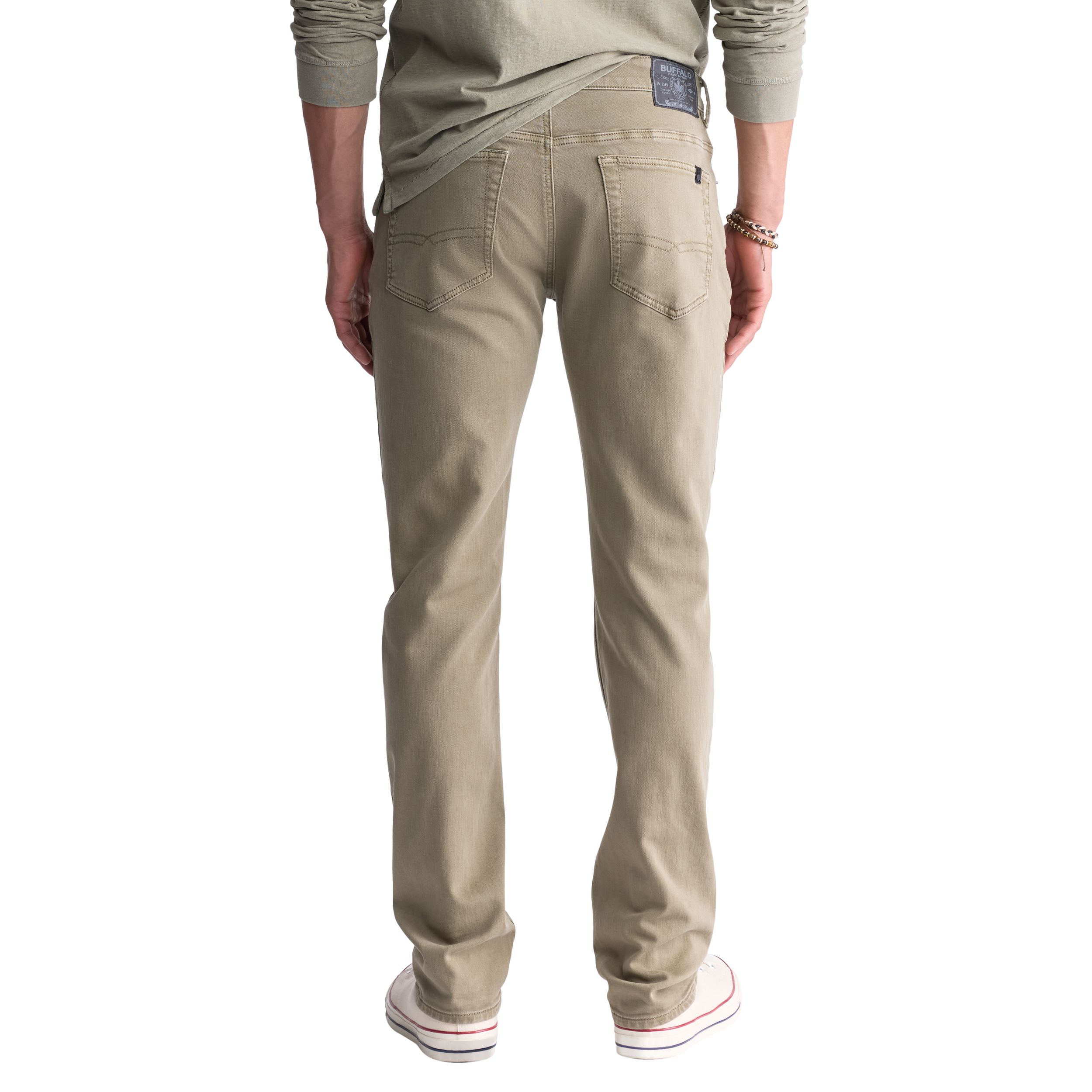 Buffalo Men's Straight Six Denim Knit Jeans