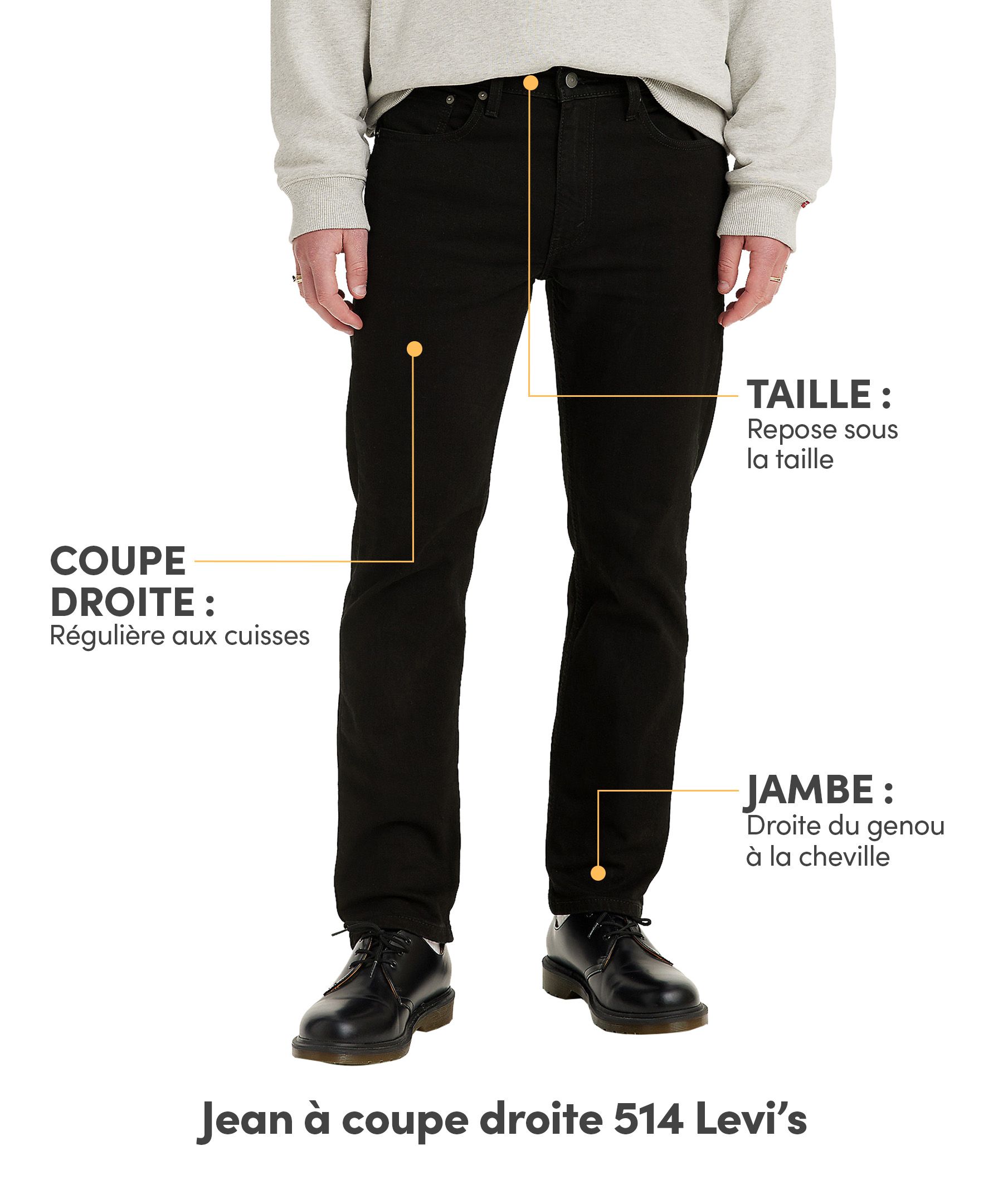 Jean à coupe droite&nbsp;514 pour hommes, Native Cali, Levi's