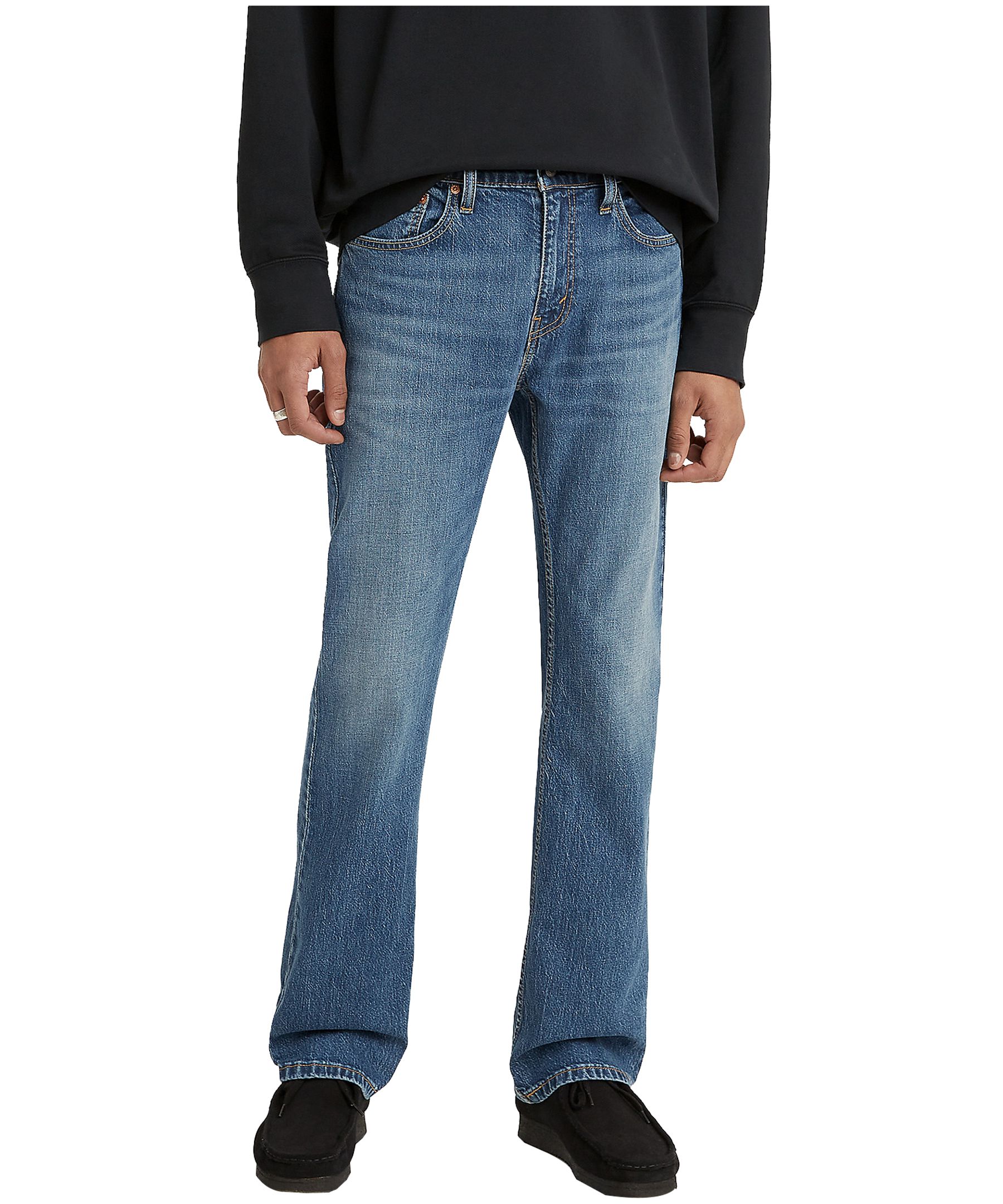 Jean étroit à jambe semi-évasée 527 pour hommes, Blue Tunes, Levi's