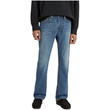 Levi's Men's 527 Blue Tunes Slim Boot Cut Jeans Front_Three_Fourths_Angled_Right