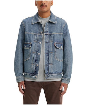Veste-camionneur en denim pour hommes, Type 2, Trucker in the Morning, Levi's