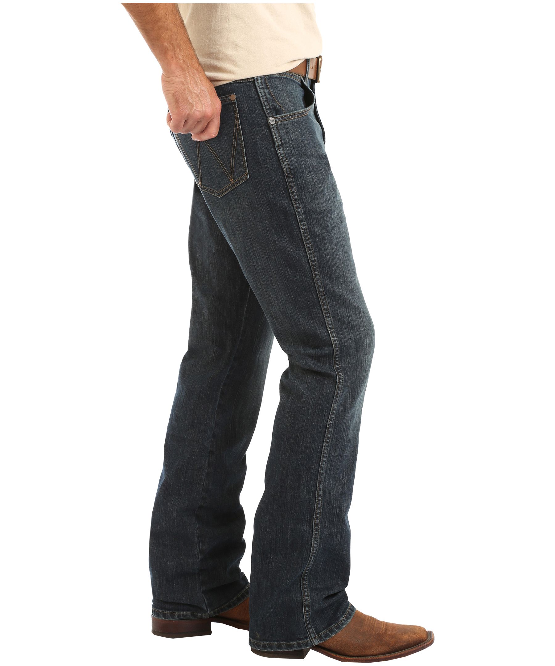 Skinny Bootcut Jeans Modello Bootcut Slim Fit Vaqueros Bootcut