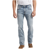 Silver Men's Jace Max Flex Slim Jeans Front_Flat