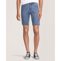 Lois Men's Dennis Bermuda Denim Shorts Front_Flat