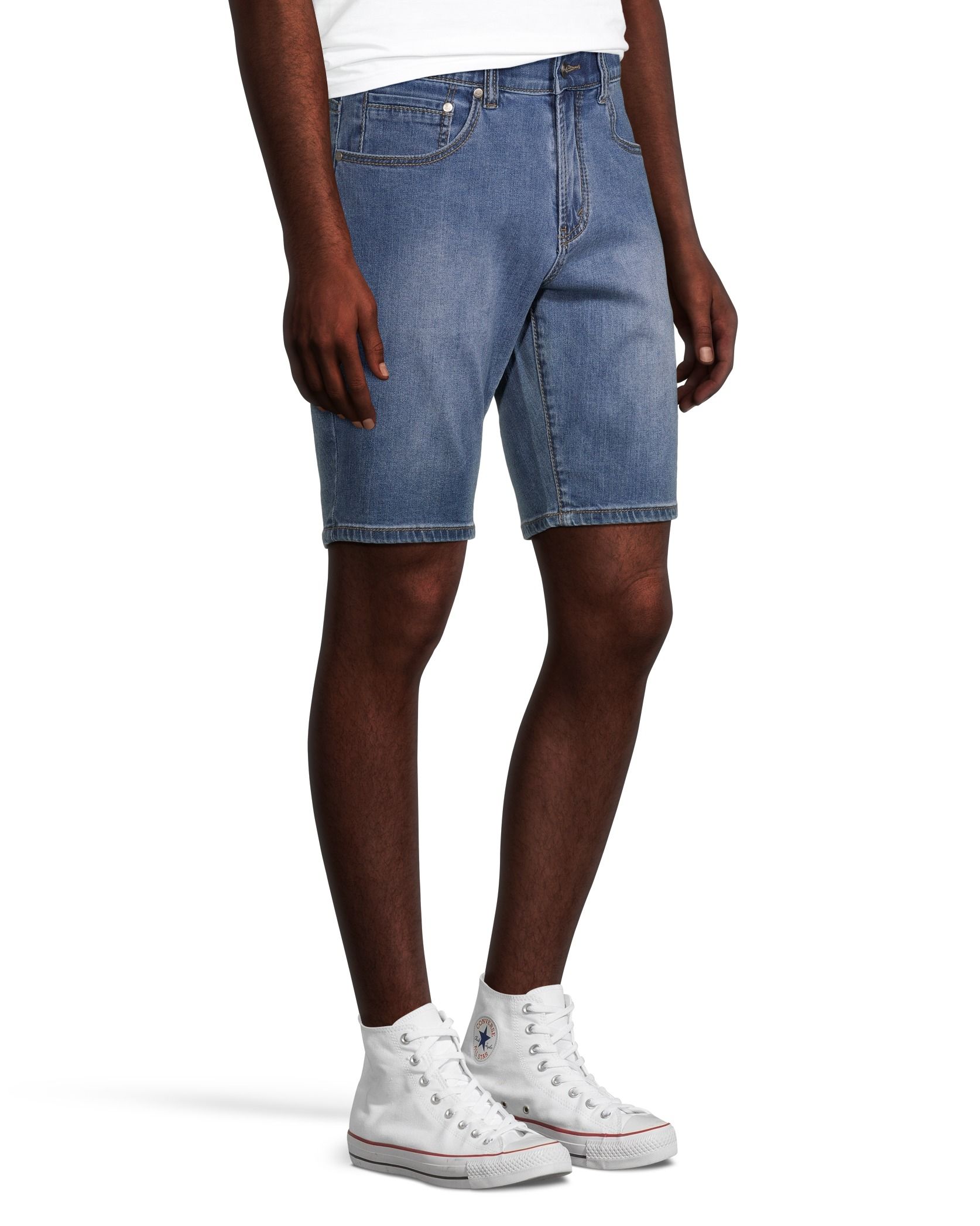 Lois Men s Dennis Bermuda Medium Wash Denim Shorts Marks