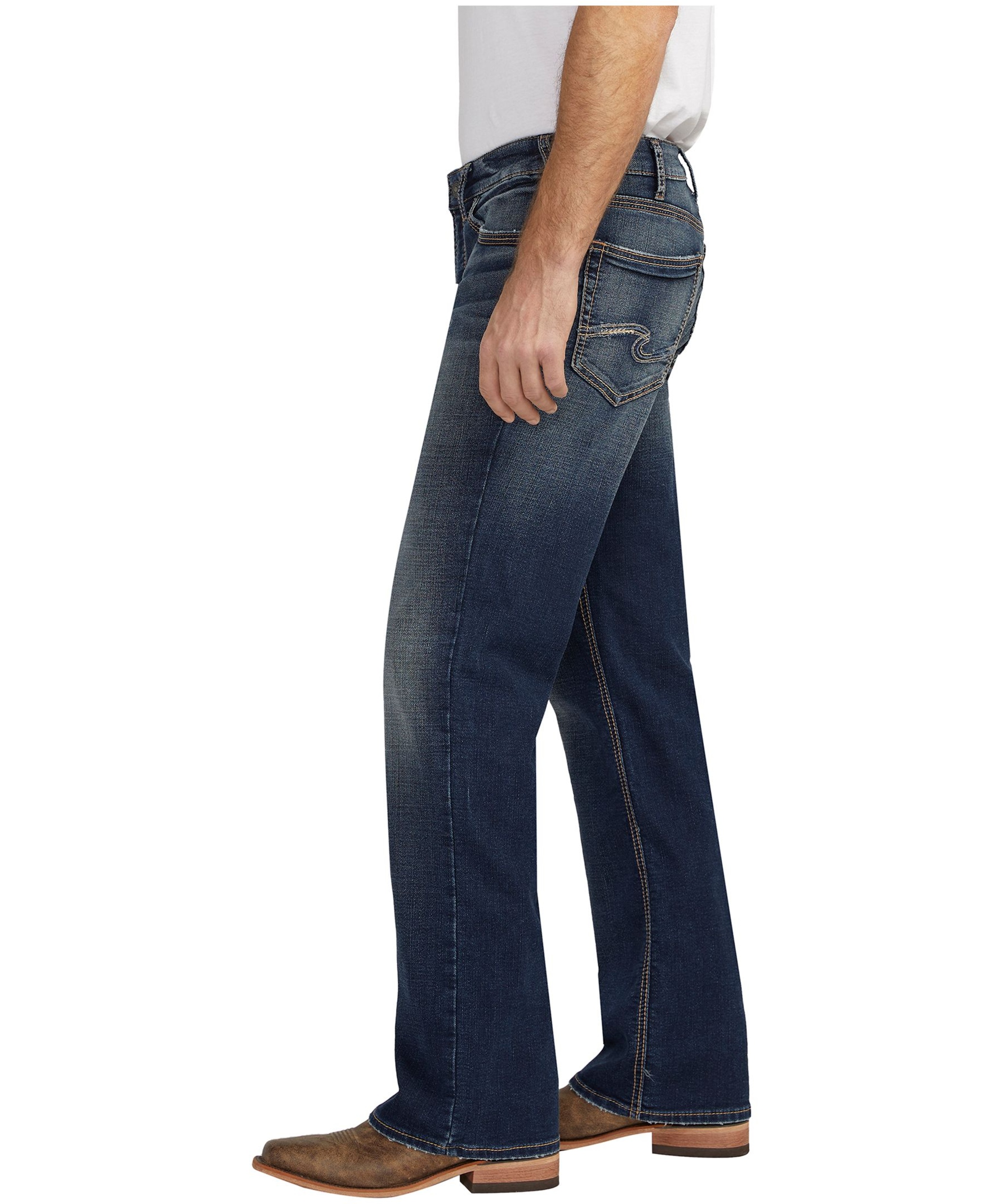 Jeans For Men Urban Vaqueros Men's Zac Relaxed Fit Straight Jeans