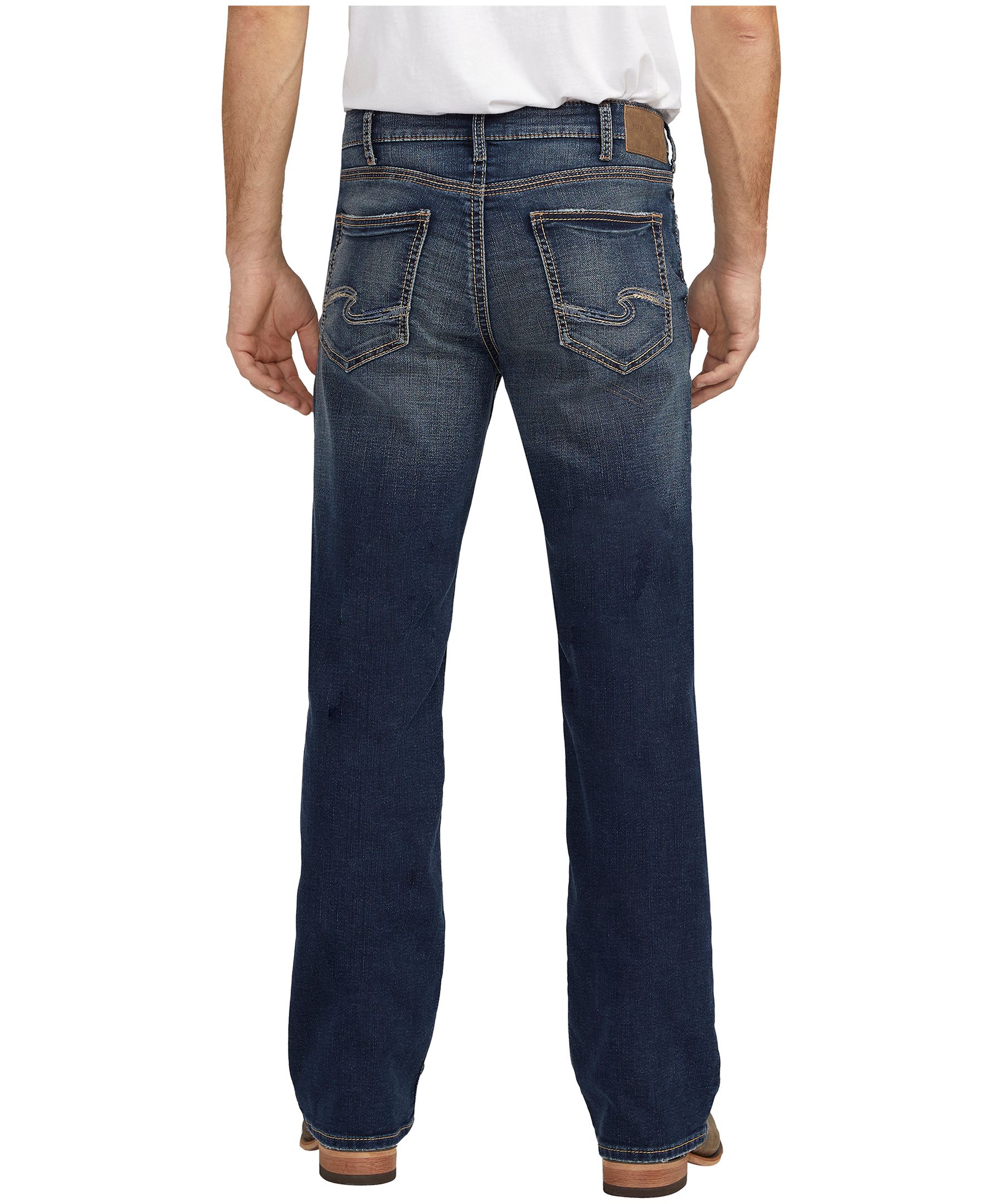 Silver Men's Zac Relaxed Fit Straight Leg Jeans