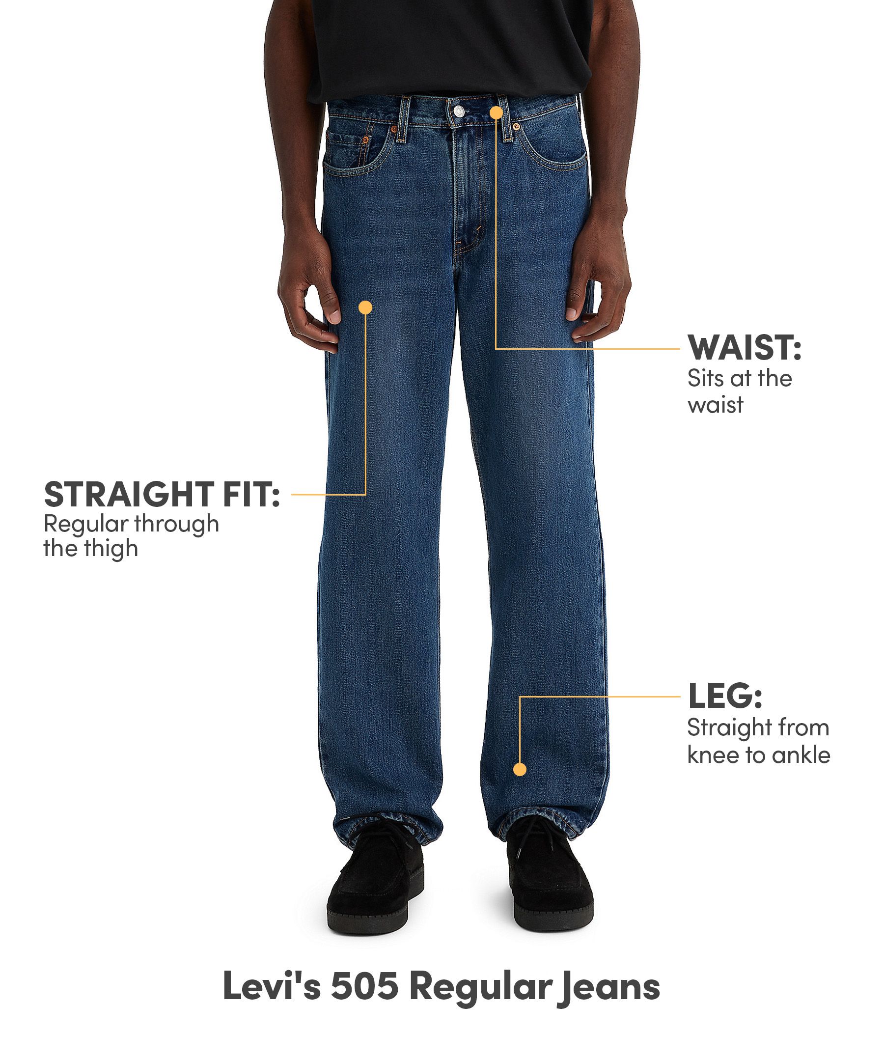 Levi's Men's 505™ Around The Corner Ease Regular Fit Jeans