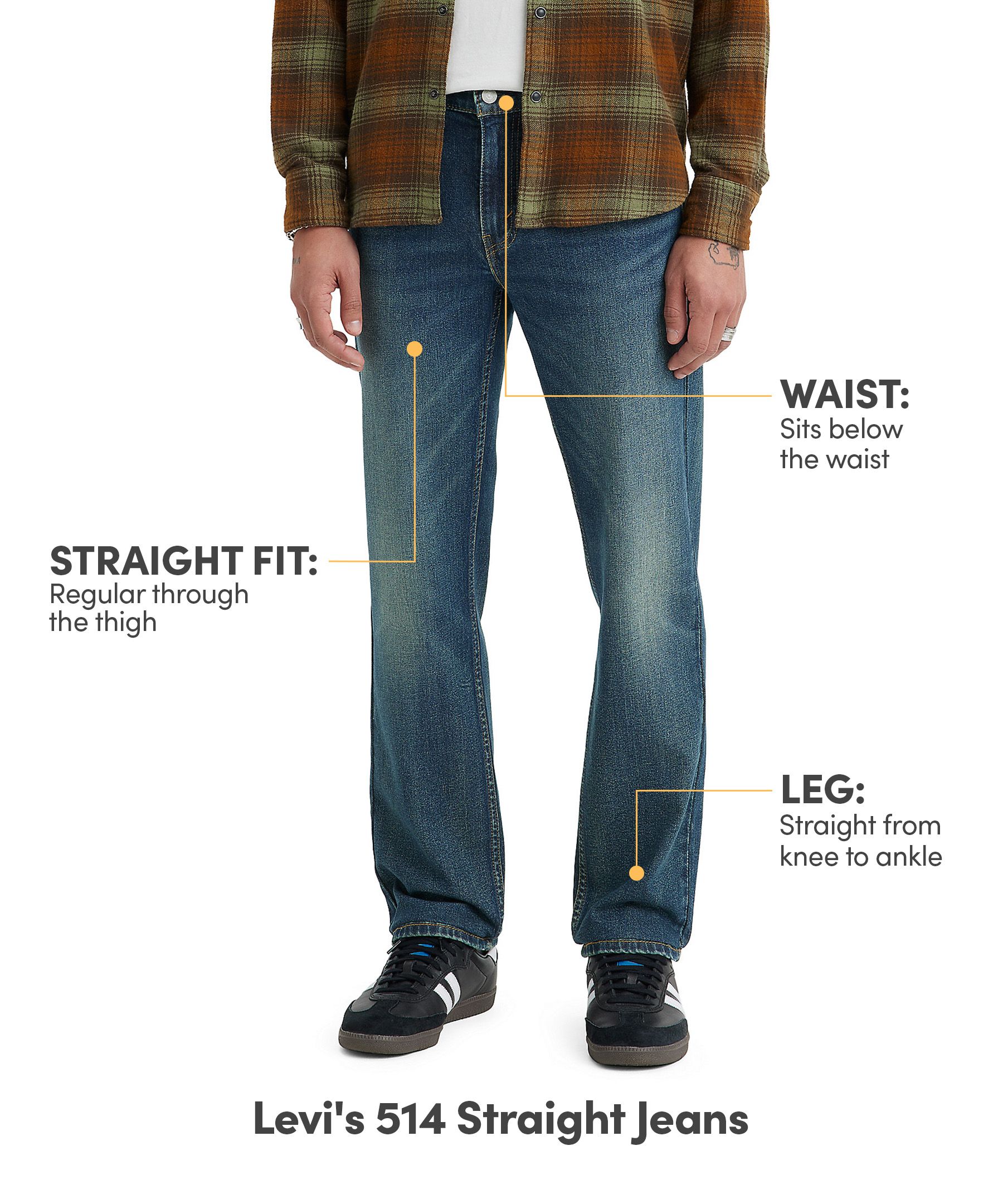 Levi's Men's 514™ Loud Opinions Straight Fit Jeans