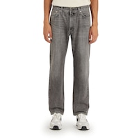 Levi's Men's 555™ Cheers to That Relaxed Fit Straight Leg Jeans Front_Flat
