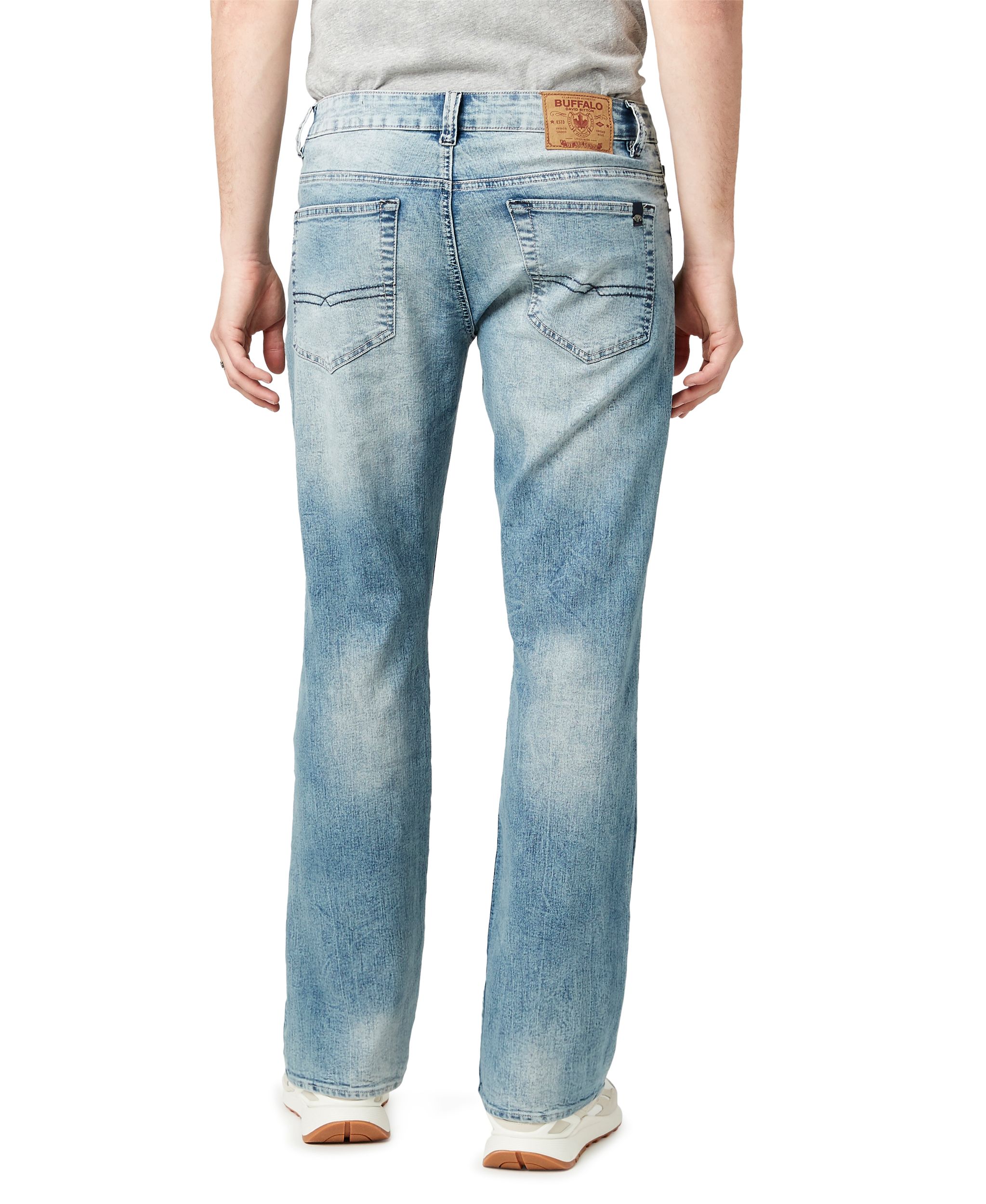 Buffalo Men's Driven Relaxed Fit Stretch Jeans