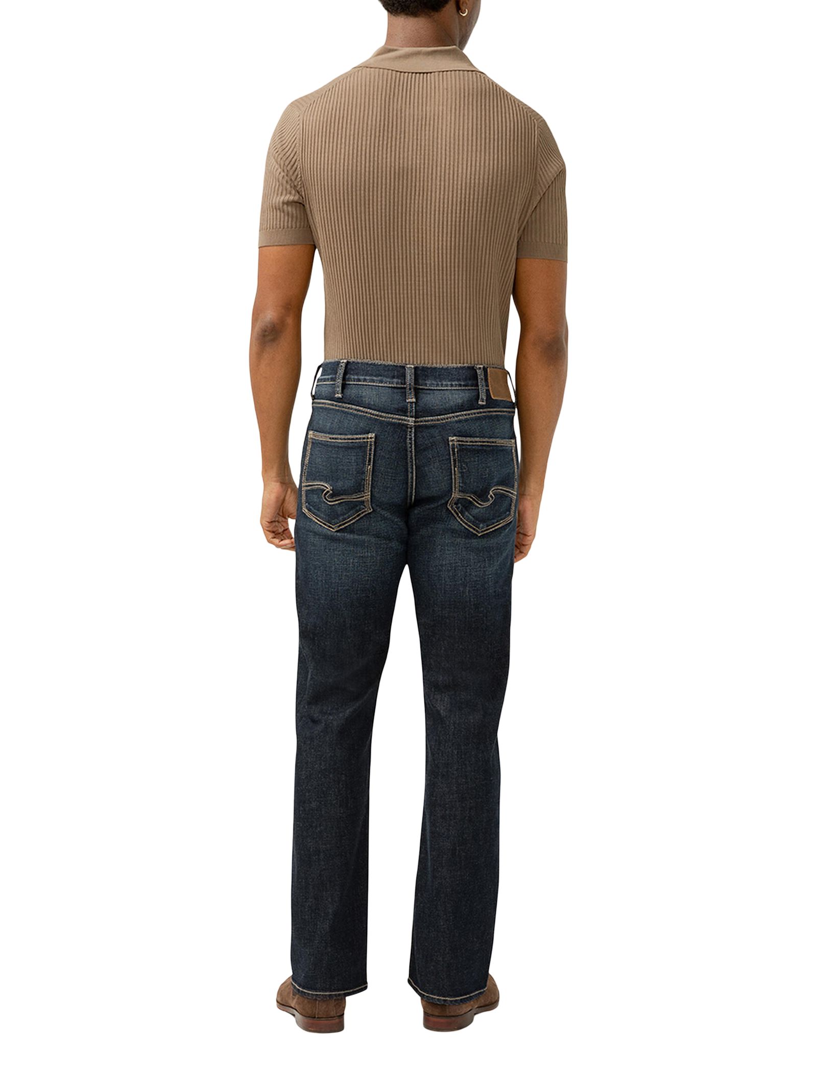 Silver Men's Zac Relaxed Fit Straight Leg Jeans