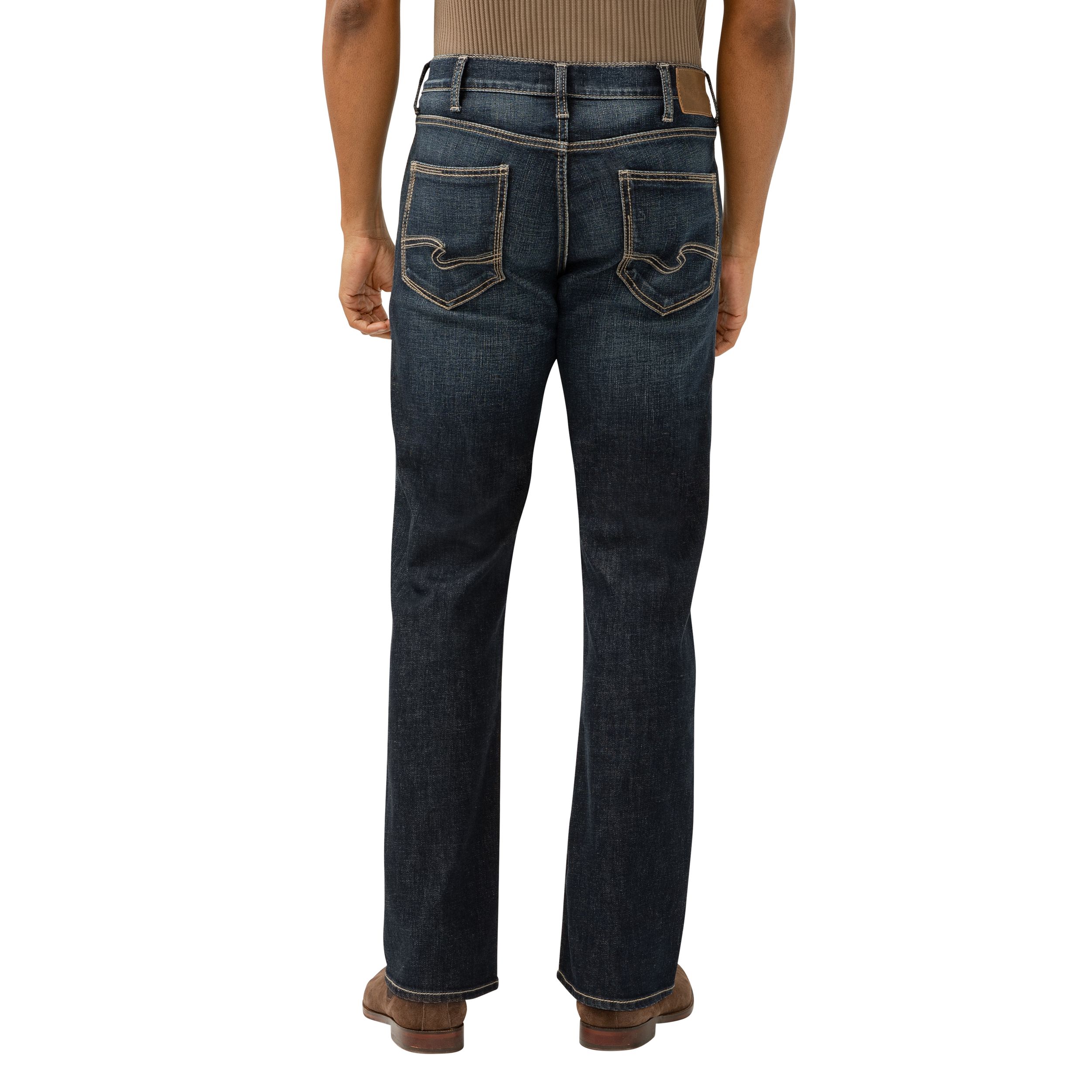 Silver Men's Zac Relaxed Fit Straight Leg Jeans