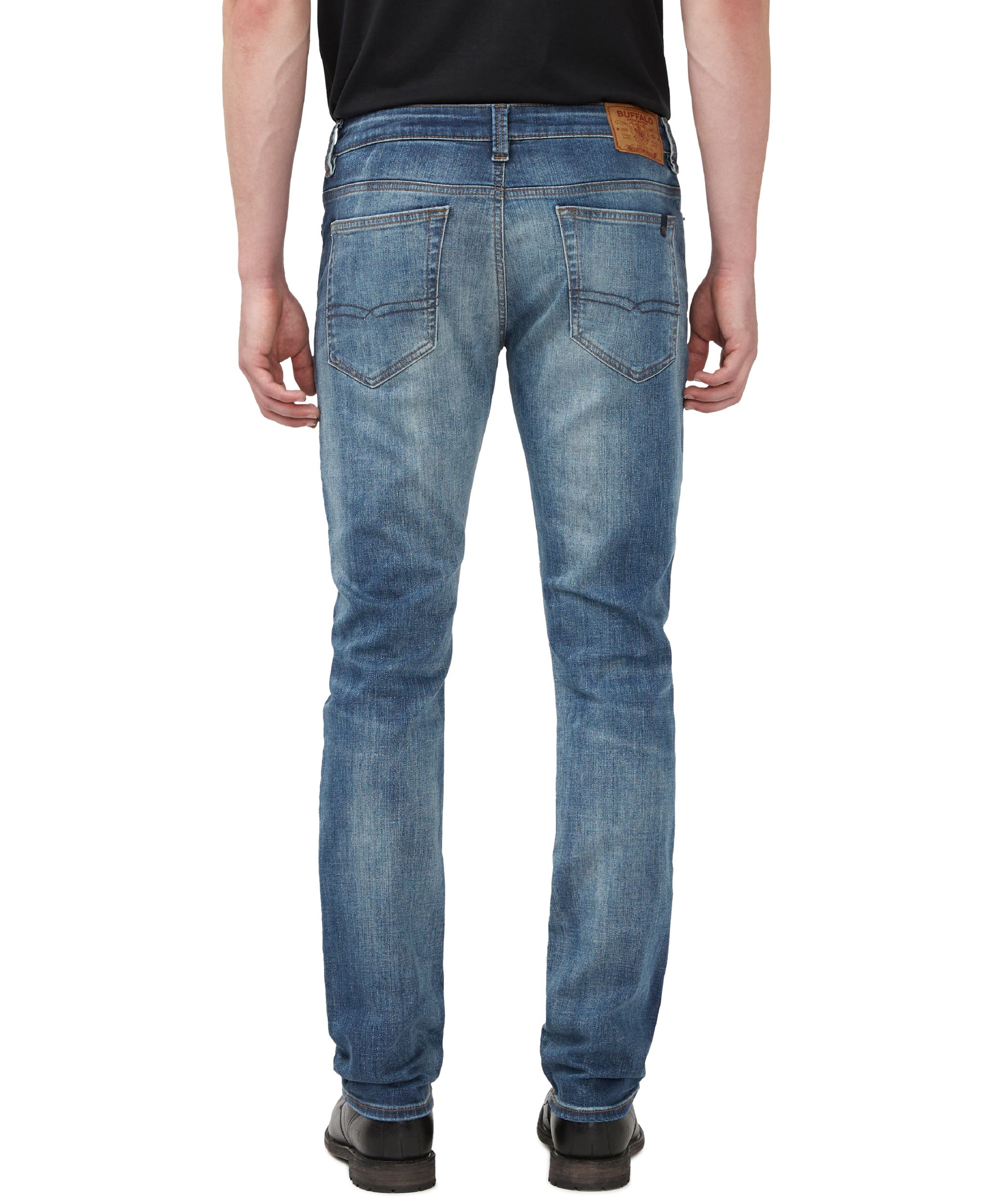 Jean de coupe étroite pour hommes, Ash, Buffalo