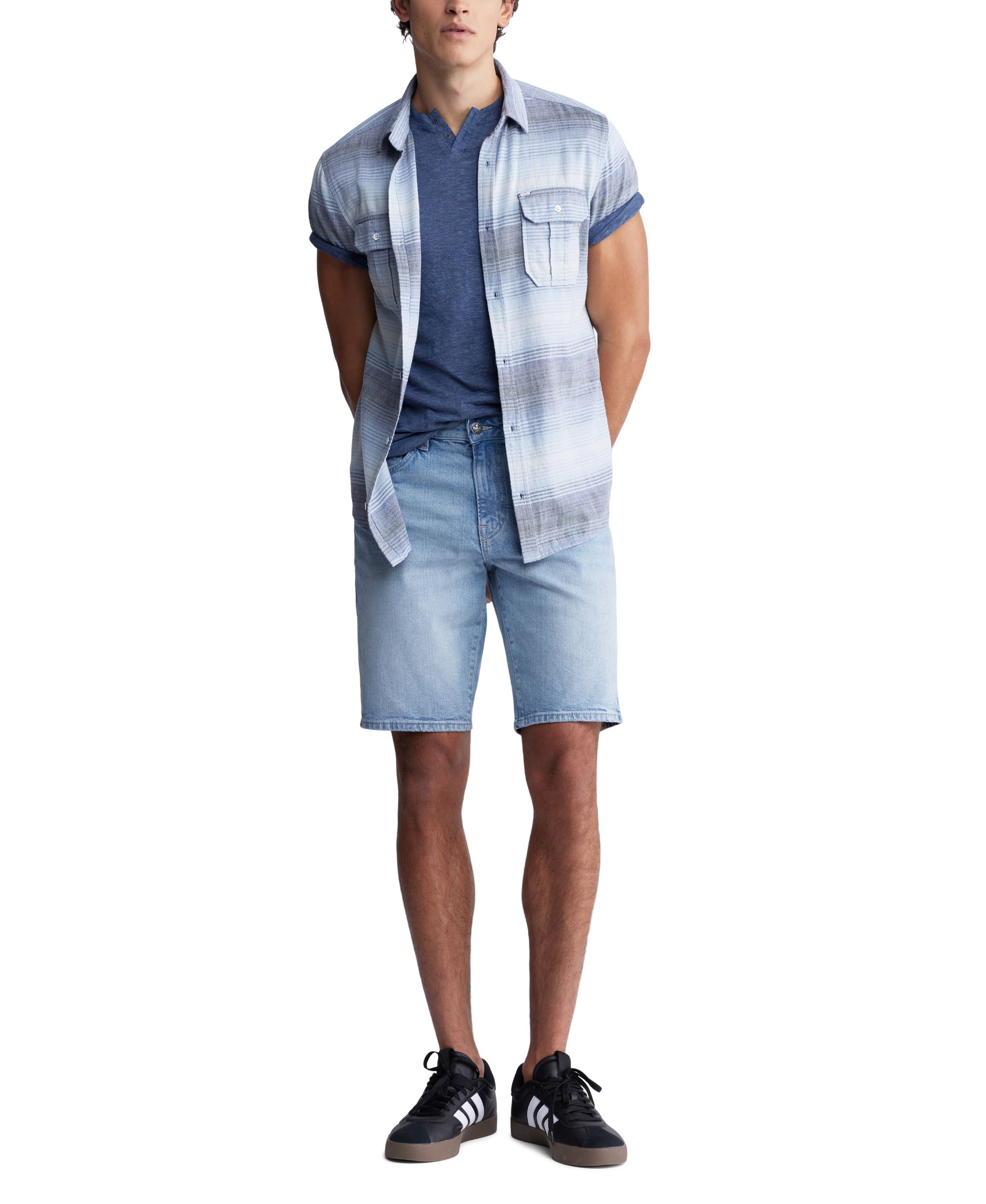 Short à coupe droite et décontractée pour hommes, Dean, Buffalo