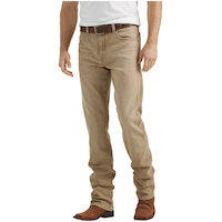 Wrangler Men's Retro Saddle Slim Fit Straight Leg Jeans Front_Angled_Left