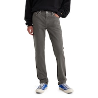 Jean à coupe étroite pour hommes, 511 Iron Stone, Levi's Front_Flat