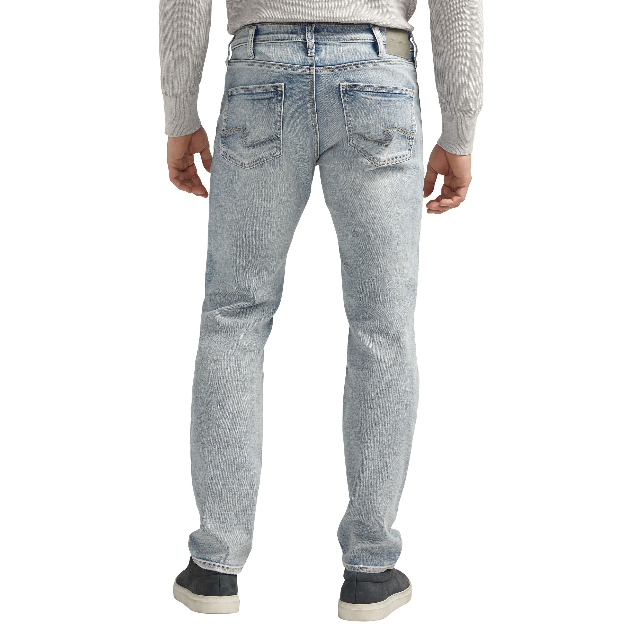 Jean à coupe étroite pour hommes, Konrad, Silver
