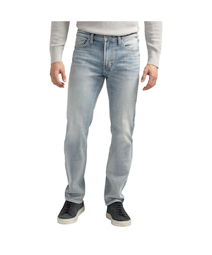 Jean à coupe étroite pour hommes, Konrad, Silver