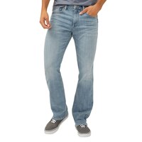 Silver Men's Jace Slim Boot Cut Jeans Front_Flat