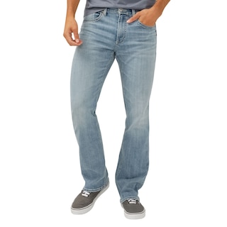 Silver Men's Jace Slim Boot Cut Jeans