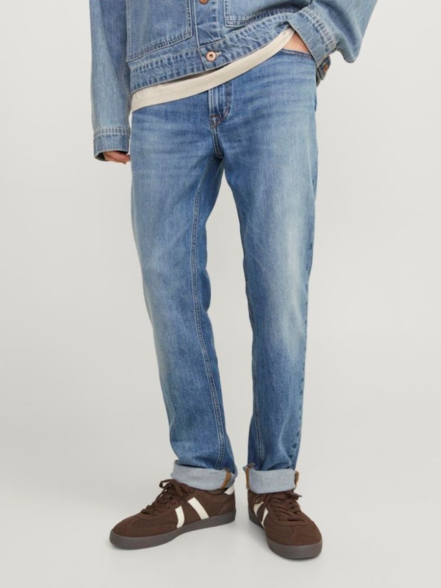 Jack & Jones Men's Clark Regular Fit Denim Jeans