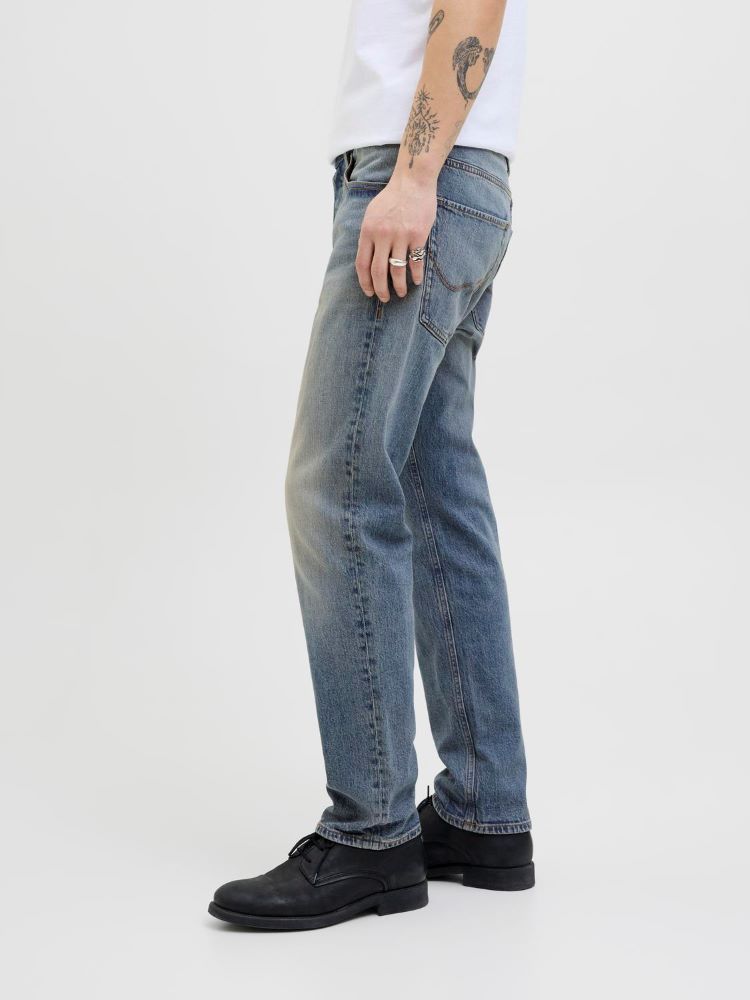 Jack & Jones Men's Mike Tapered Fit Denim Jeans
