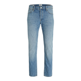 Jack & Jones Men's Mike Original 555 Tapered Fit Jeans Front_Flat