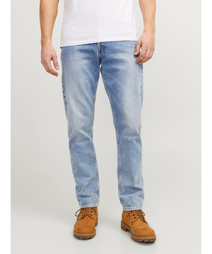 Jean en denim à coupe décontractée pour hommes, Chris, Jack & Jones