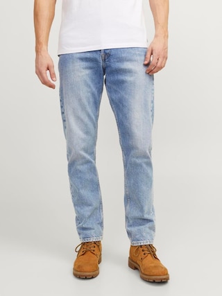 Jack & Jones Hommes Chris Relaxed Fit Denim Jeans