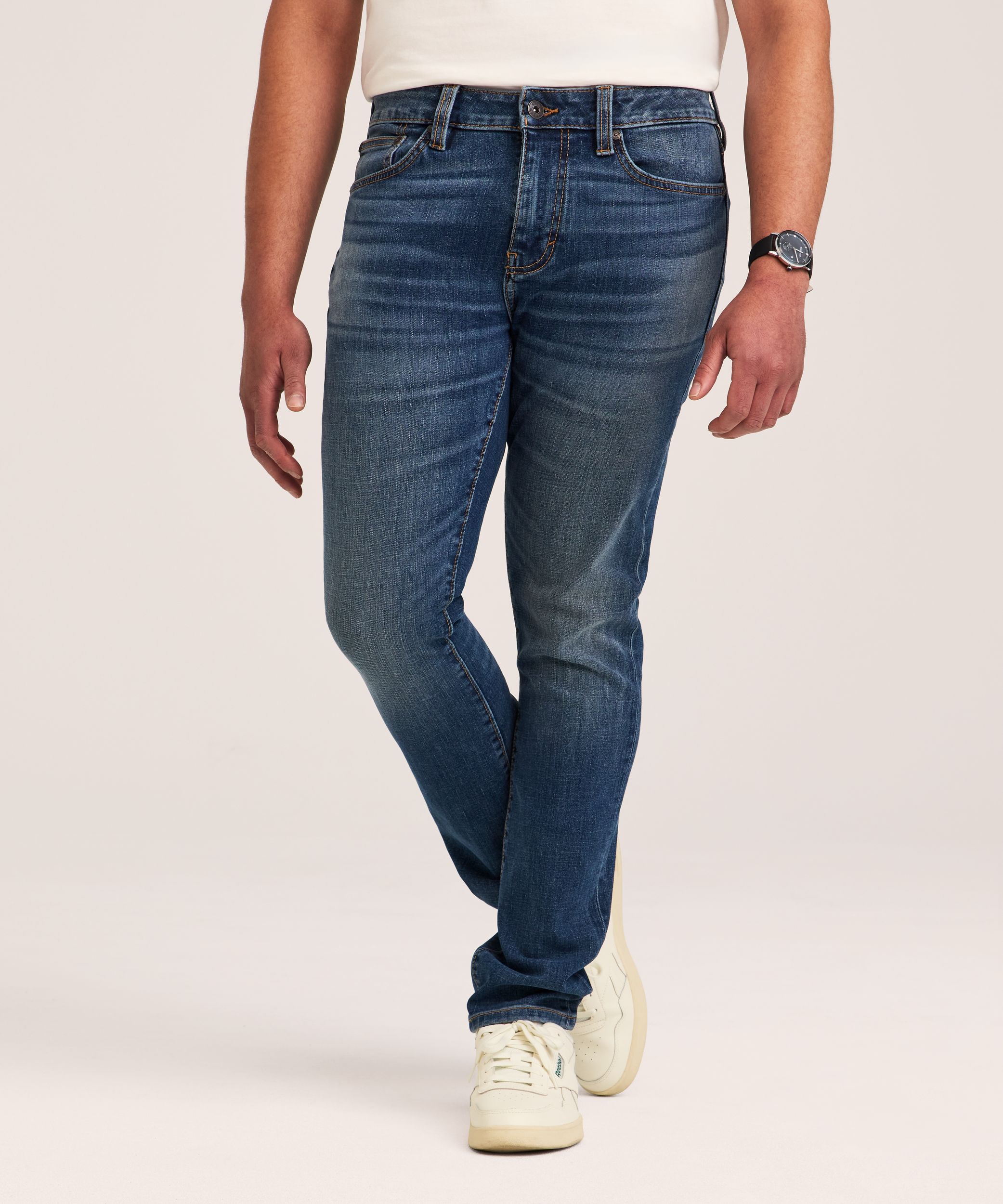 Denver Hayes Men's FlexTech 4-Way Stretch Slim Fit Jeans