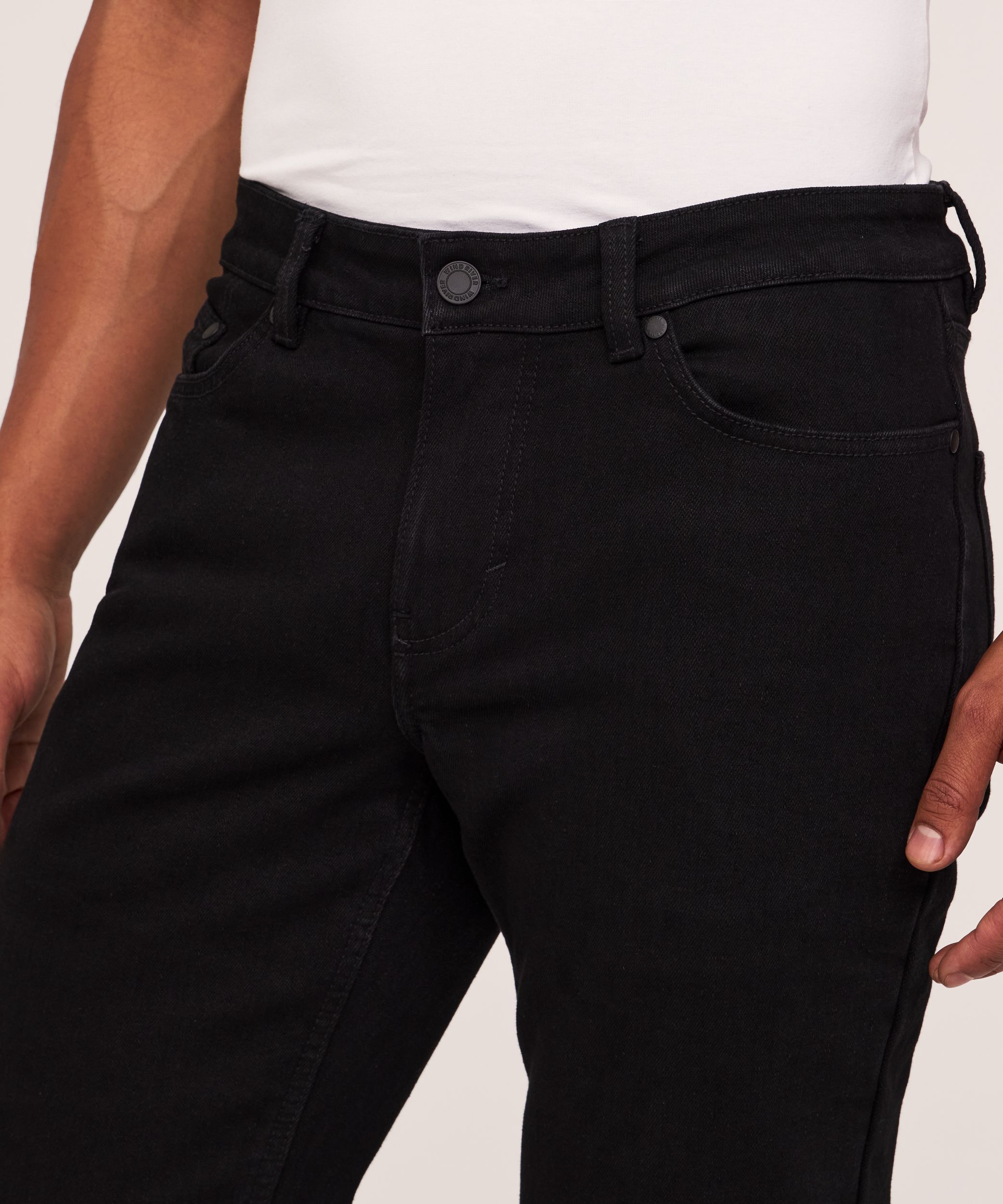Jean droit T-Max® Element pour homme à doublure en flanelle à carreaux de WindRiver