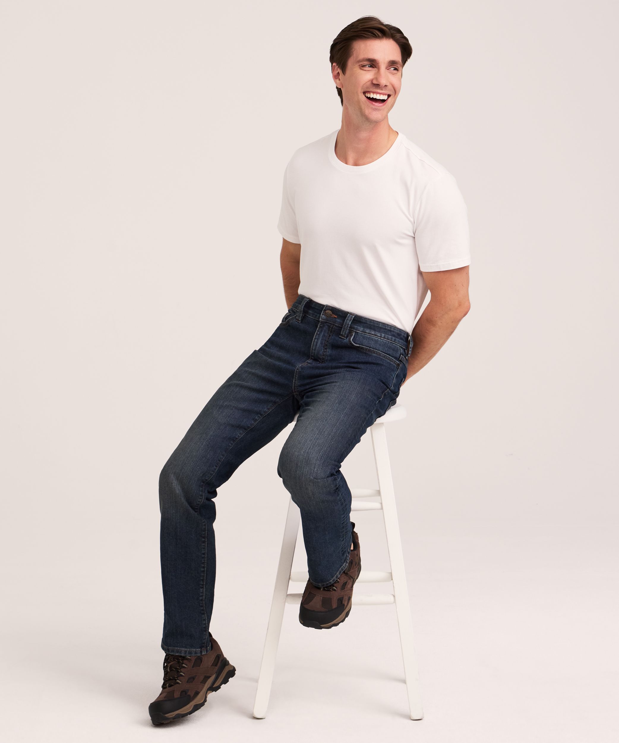 Jean à jambe droite T-Max pour hommes, WindRiver