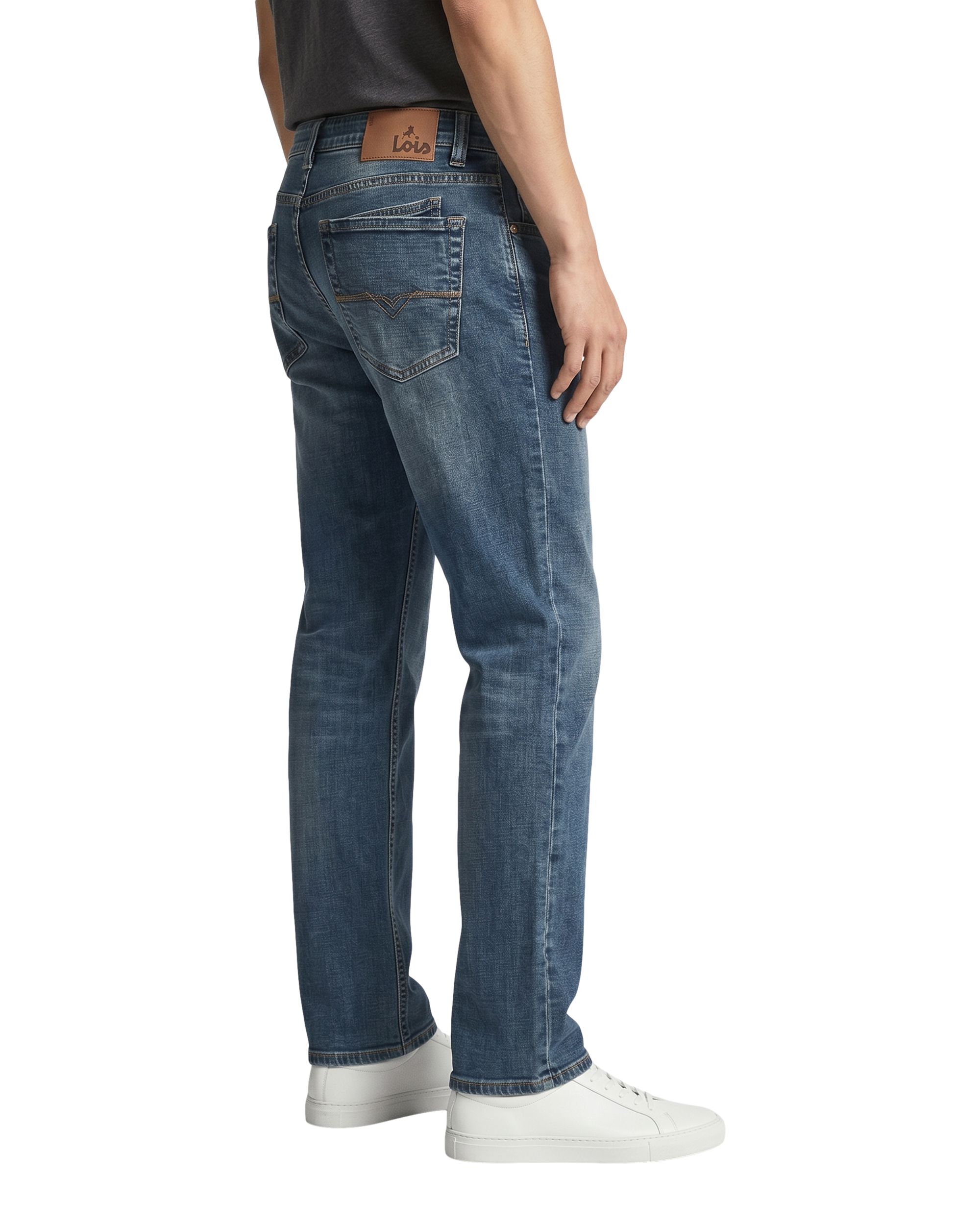 Lois Men's Brad L Comfort Stretch Jeans
