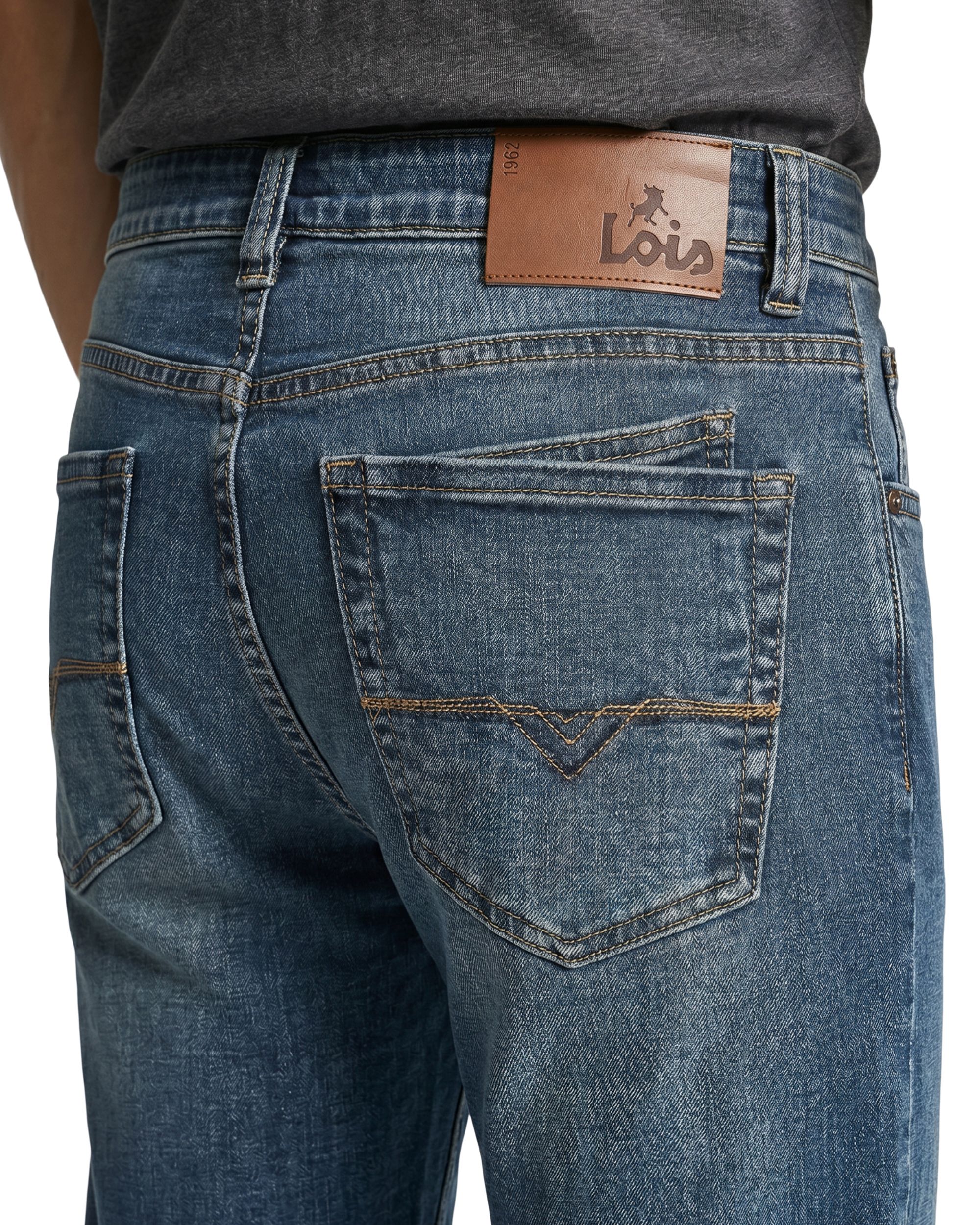 Lois Men's Brad L Comfort Stretch Jeans