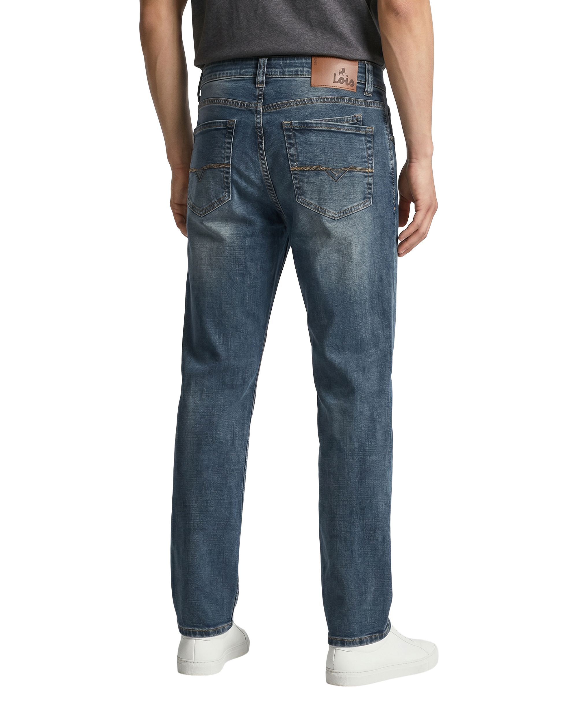 Lois Men's Brad L Comfort Stretch Jeans