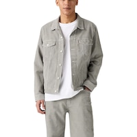 Levi's Men's Corduroy Trucker Jacket Front_Flat
