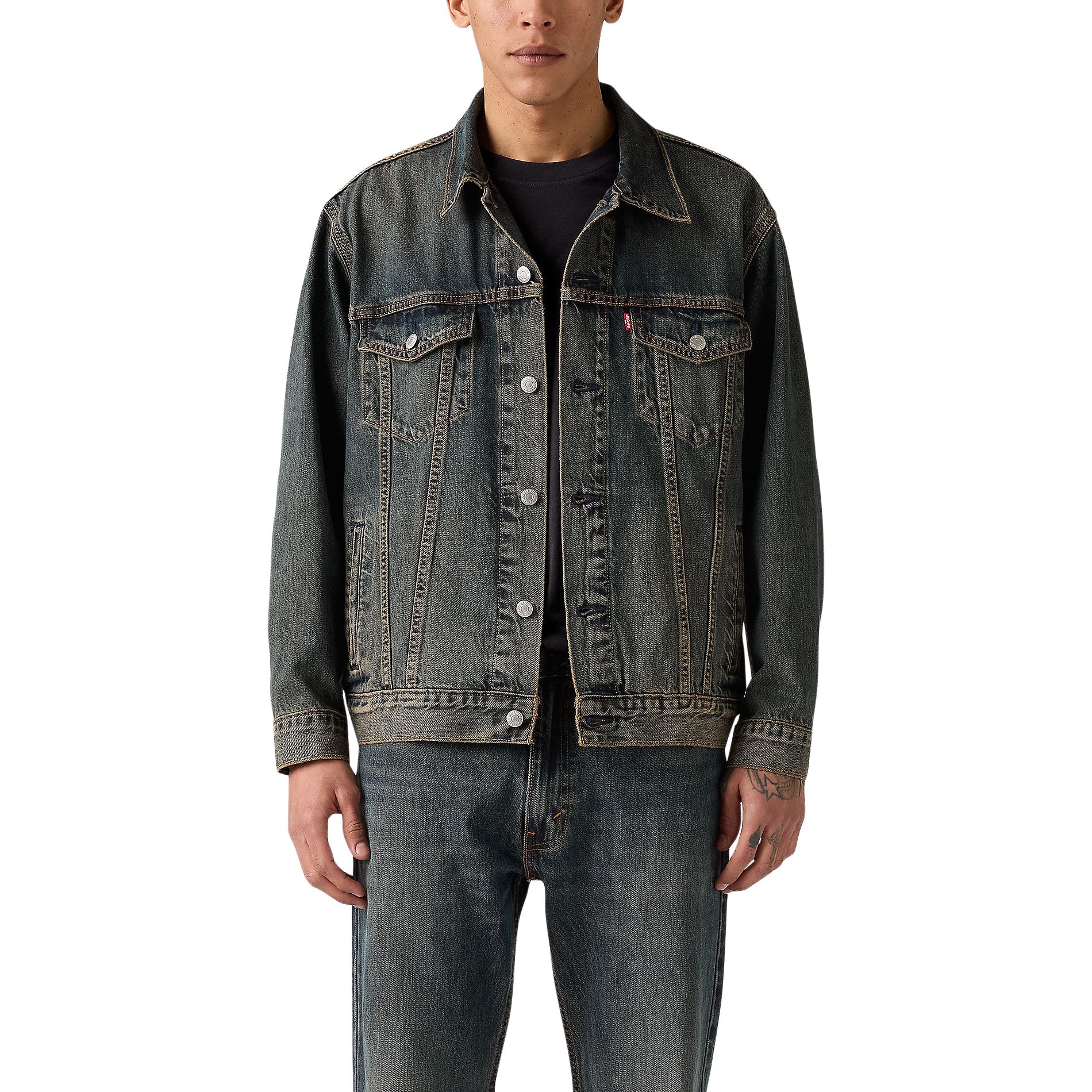 Levi's Men's Relaxed Fit Denim Trucker Jacket
