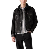 Veste de camionneur en denim pour hommes, Last Night Built Too, Levi's Front_Flat