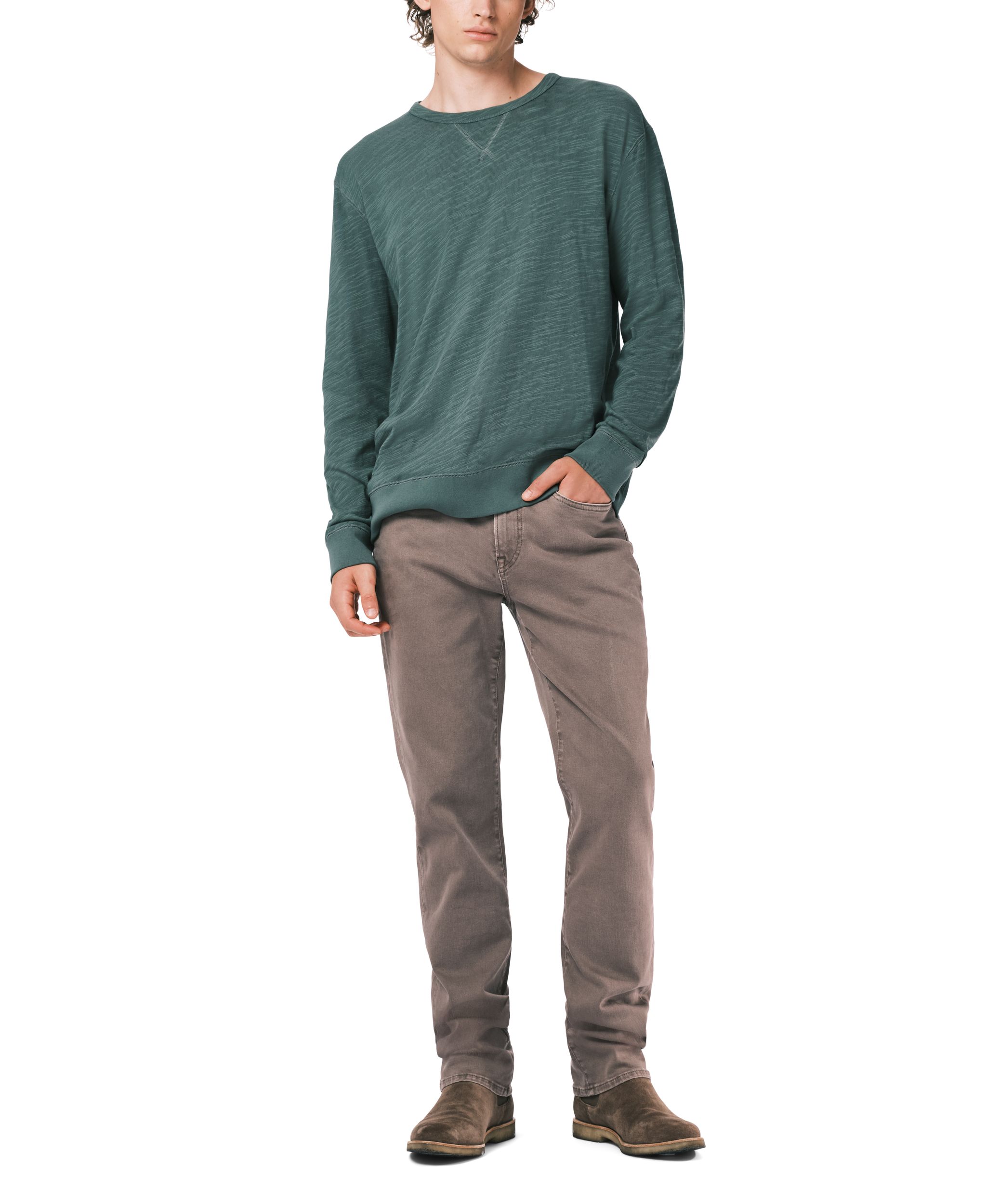 Pantalon extensible pour hommes, Straight Six, Buffalo