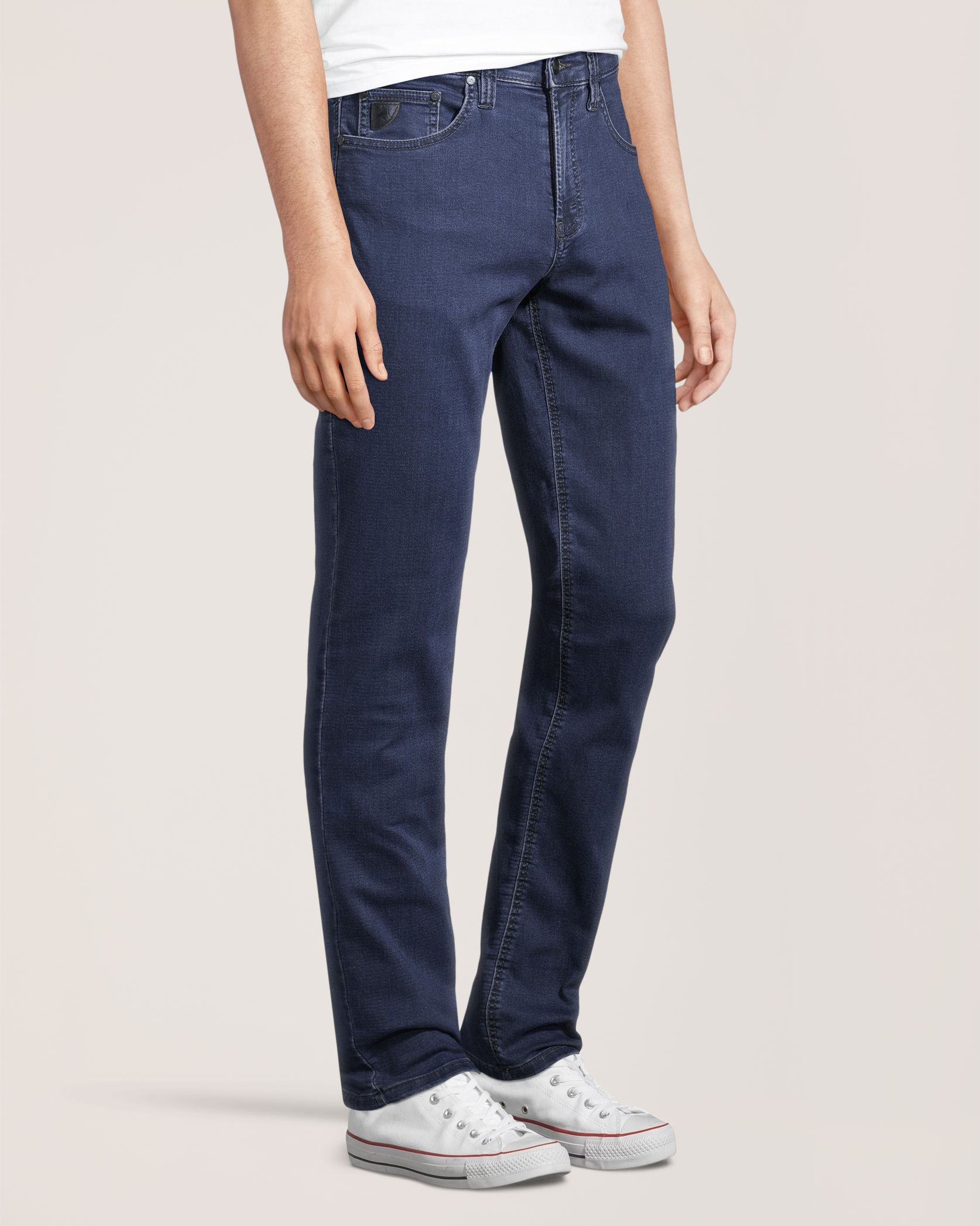 Lois Men's Brad Knit Denim Slim Jeans