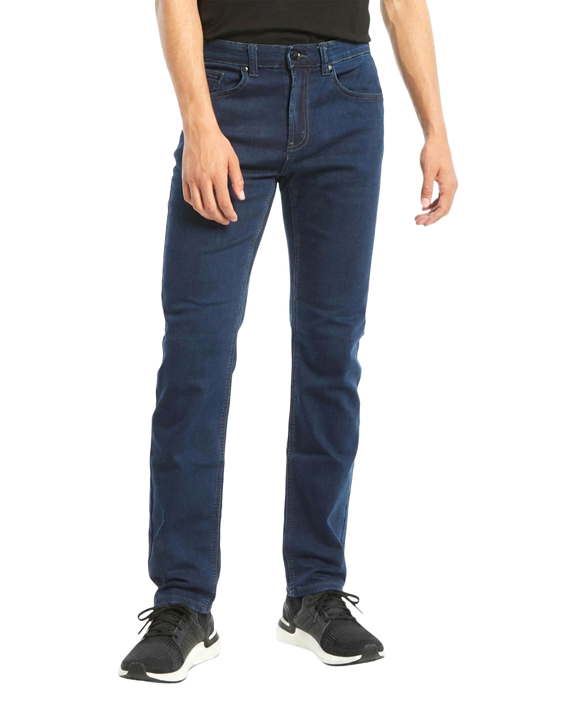 Jean étroit en denim tricoté pour hommes, Brad, Lois
