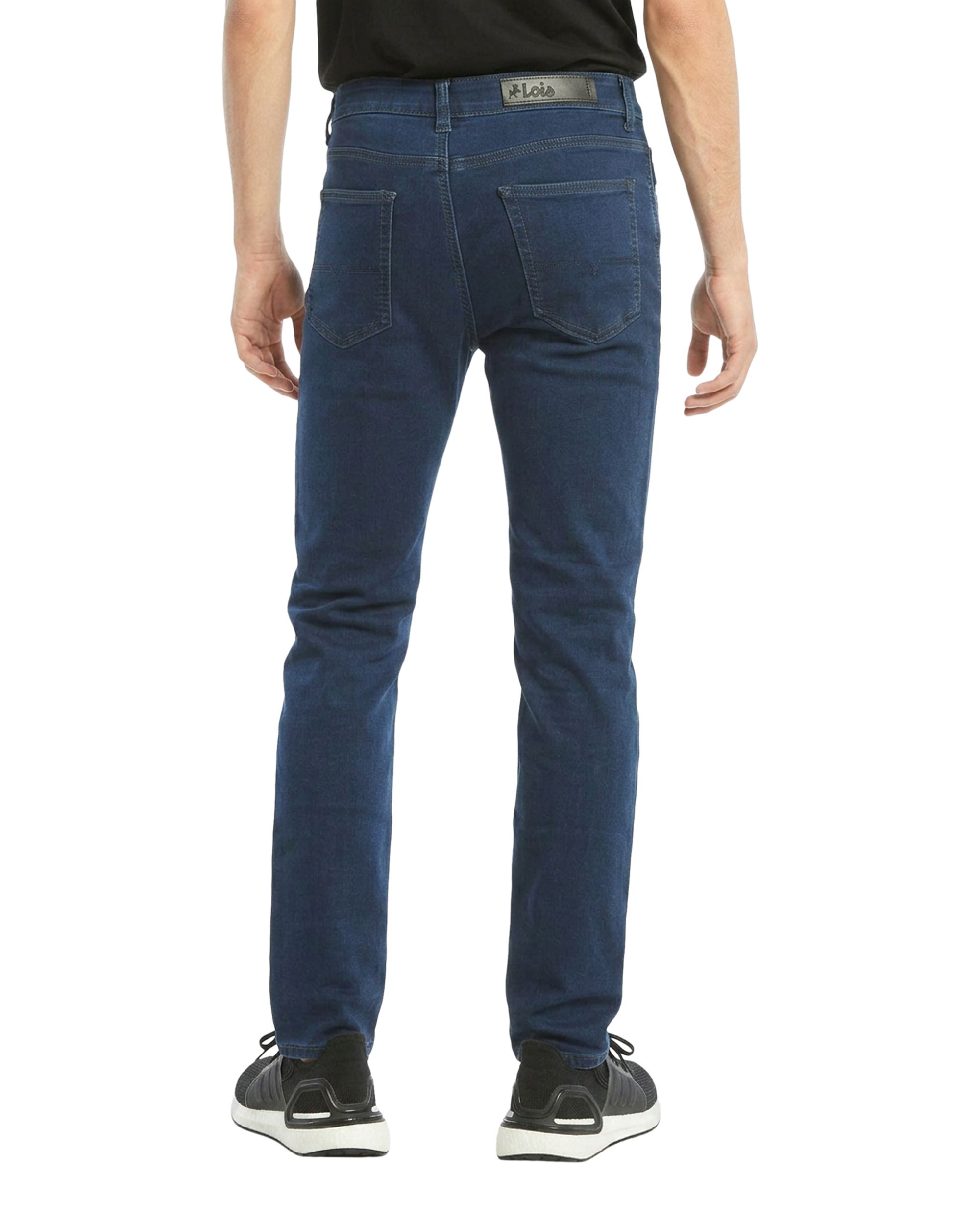 Jean étroit en denim tricoté pour hommes, Brad, Lois