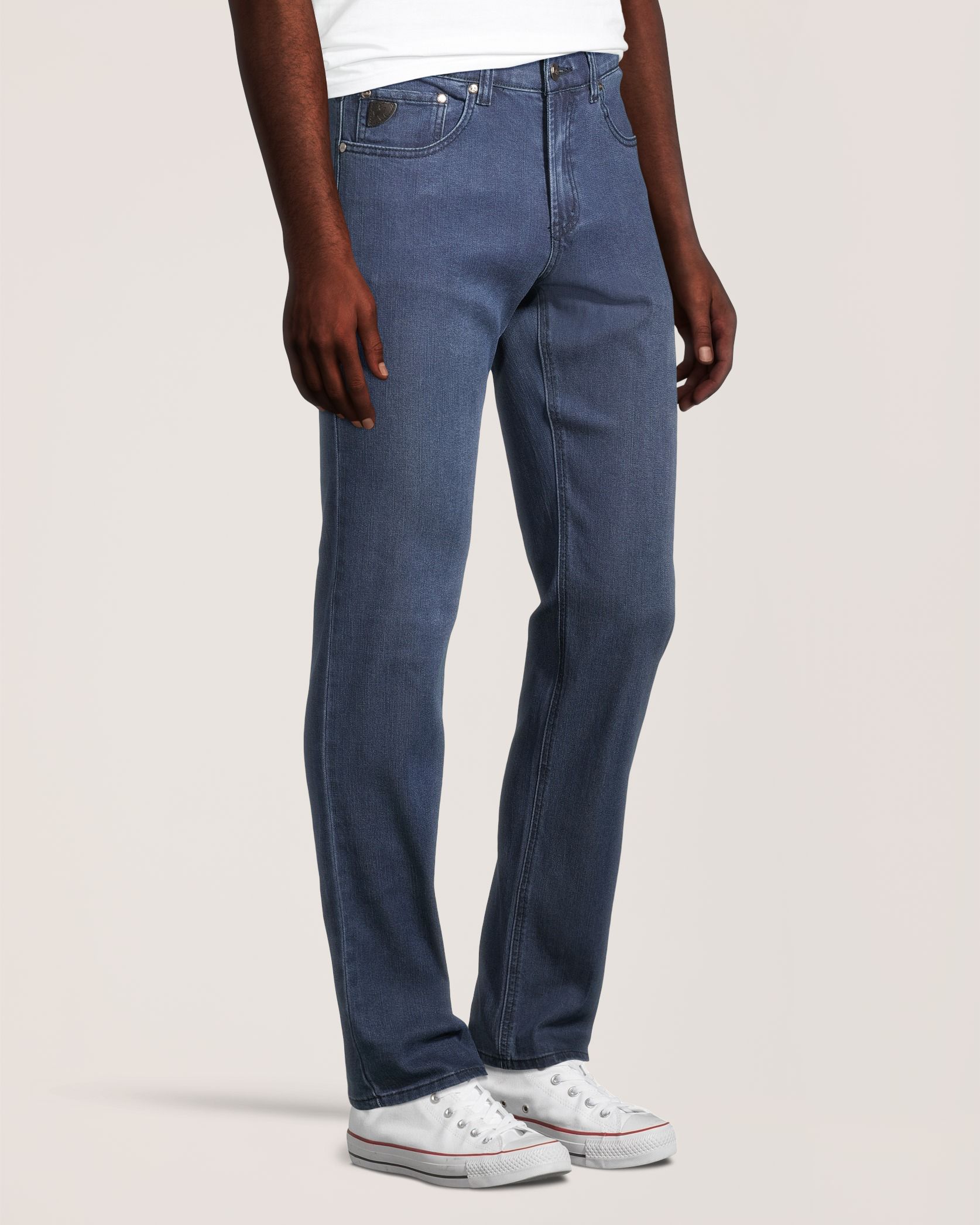 Jean extensible pour hommes, Peter, Lois