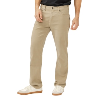 Silver Grayson Relaxed Monter des Jeans droits pour homme
