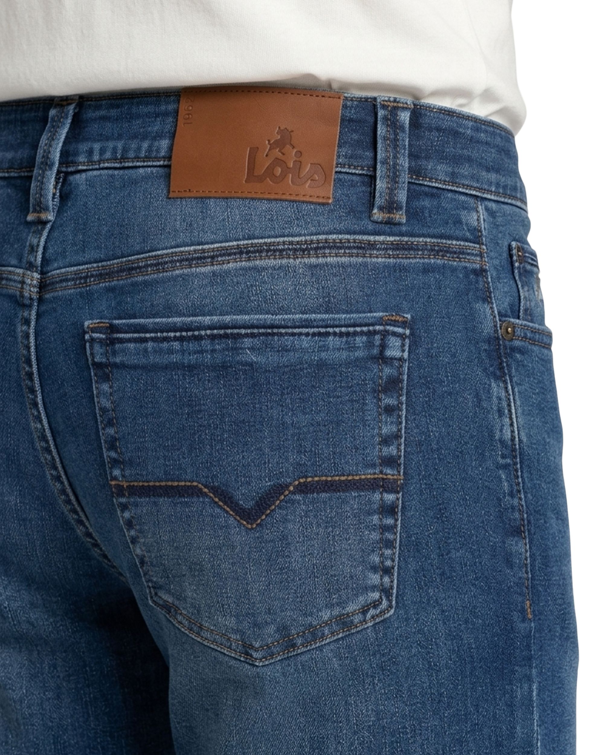 Lois Men's Blake Mid-Low Waist Bootcut Jeans