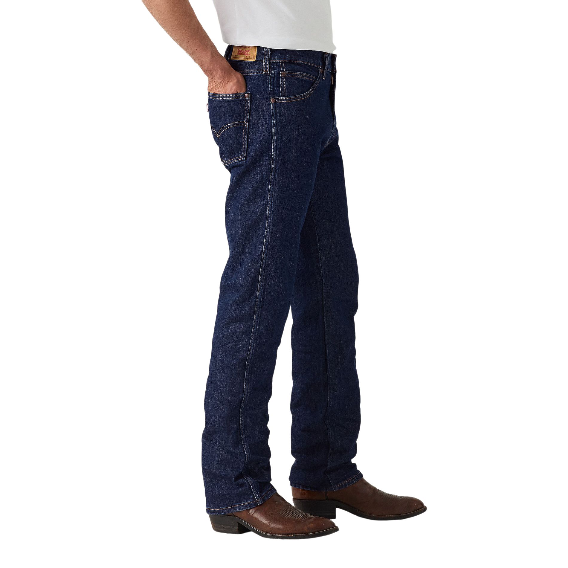 Levi's Men's 557 Rocky Rinse Western Straight Cut Jeans