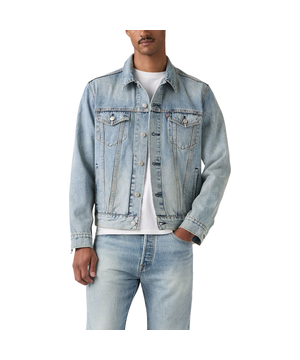 Levi's Men's Denim Jacket Trucker Sun Surf Jacket