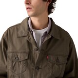 Levi's Men's Denim Relaxed Trucker Jacket CloseUp